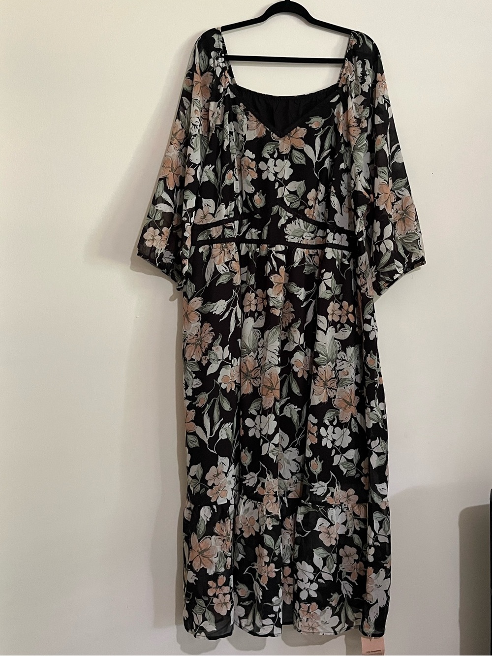 Garden Floral Whimsical Long Dress